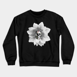 SkullDahlia Crewneck Sweatshirt